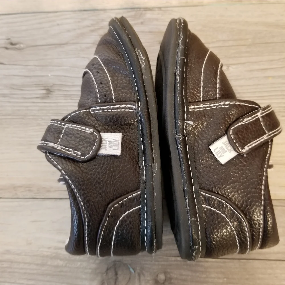 Jack and Lily My Shoes Leather Toddler Shoes